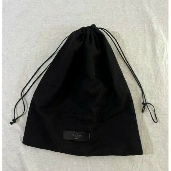 Valentino Dust Bag Storage Cover Pouch Black 13.5" X 11.5" - Picture 6 of 7